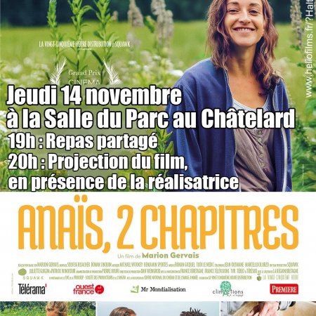 "Anaïs, 2 chapitres" de Marion Gervais, en présence de la réalisatrice
