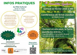 Carte postale sonore de Radio Alto pour la conférence sur l'arbre et l'agroforesterie, et les 2 représentations de REBRANCHAGE