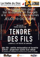 Halte du Doc jeudi 10 octobre 2019 à la Fabrique : Une soirée sur la culture en Bauges - une soupe, un film et un débat