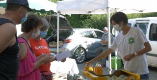 Le Marché de producteurs régionaux de la mairie de Quintal