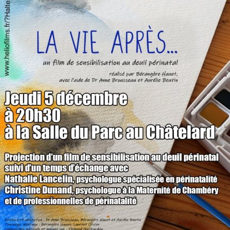Soirée sensibilisation au deuil périnatal